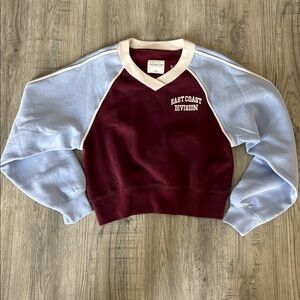 NEW Abercrombie & Fitch Soft A&F Collection East Coast Division Crew 96 XS NWOT